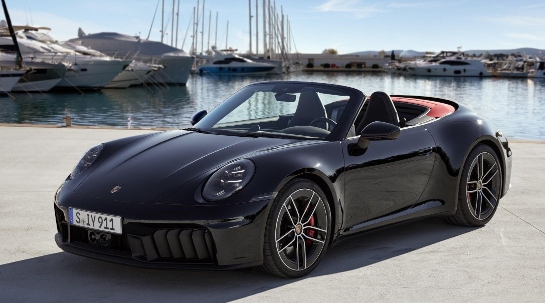 Porsche Cabriolet Tło