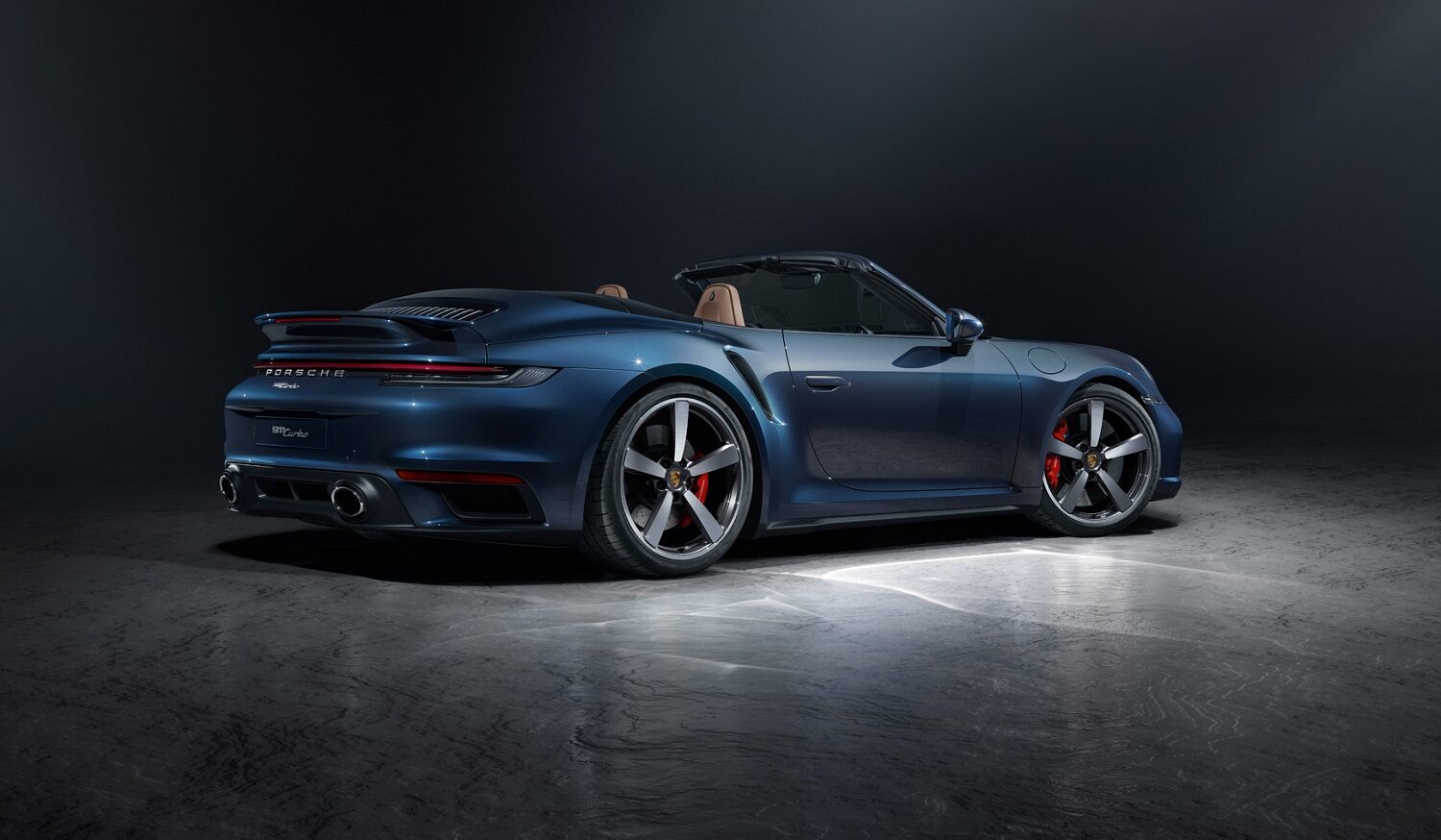 Porsche Turbo S Cabriolet Tło
